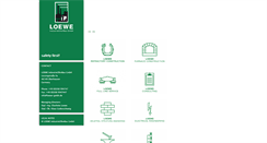 Desktop Screenshot of loewe-gmbh.de